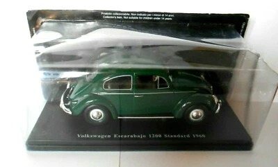 DIE CAST VOLKSWAGEN ESCARABAJO 1200 STANDARD 1960 SCALA 1/24 - Immagine 1 di 2