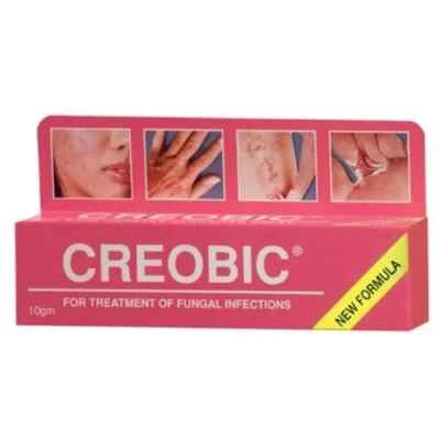 Cream Treatment Antifungal Infection Creobic 10gm Skin Ahletes Foot White Spots - Image 1 of 3