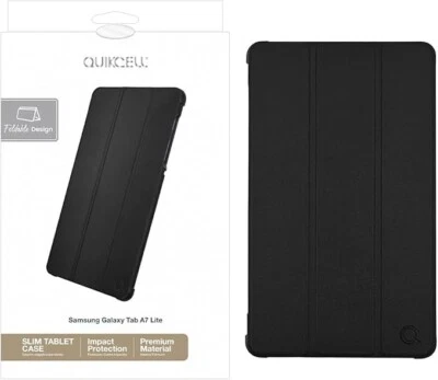 quickcell samsung galaxy tab a7 lite slim tablet case folio - Image 1 of 3
