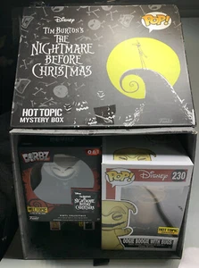 Nightmare Before Christmas Hot Topic Funko Mystery Box Oogie Boogie W/ Bugs Jack - Picture 1 of 5