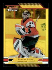 2003-04 Bowman Chrome Gold Refractors #62 Robert Esche /50 - NM-MT EXACT SCAN