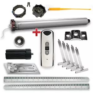 Funk Rolladenmotor Funkhandsender Stahlwellen Komplettset SW60 SW40 Rohrmotor - Bild 1 von 10