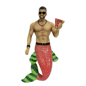 December Diamonds Big Melon Merman Christmas Tree Ornament 5555156 - Picture 1 of 1