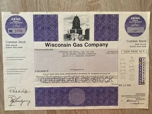 Wisconsin Gas Company, 1978 ( 20 Shares) - Bild 1 von 4