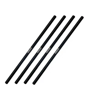 4 Stück Stahl On-Stage Ständer vom Subwoofer zu PA DJs Lautsprecher Schaft Pole 1 Meter - Bild 1 von 8