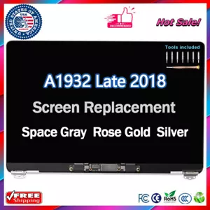 For Apple MacBook Air A1932 2018 EMC3184 LCD Screen Display Replacement Assembly - Picture 1 of 9