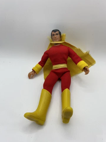 1973 Mego Shazam Complete Boots Cape Action Figure Cover