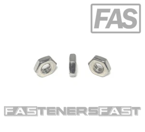(100) 10-24 Stainless Steel Machine Screw Hex Nuts  (100 Pieces) Free Shipping - Picture 1 of 5