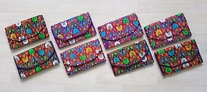 Indian Handmade Vintage Ethnic Ladies Purse Thread Clutch Bag Hipi Boho Gypsy - Picture 1 of 33