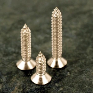 Blechschrauben. 316L Edelstahl. Kein Rost, Größe M6 x 20, 10er Pack - Bild 1 von 3