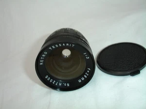 RETRO TESSARIT 28mm f/ 3 lens , T mount Sn H72006 - Picture 1 of 12