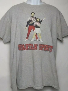 SATURDAY NIGHT LIVE Spartan Spirit MENS LARGE Shirt 1997 Will Ferrell SNL - Picture 1 of 12