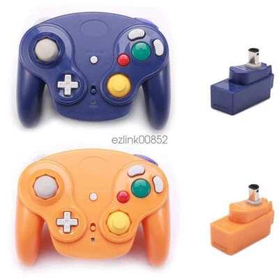 Wireless GameCube Remote Gamepad Joystick Controller For NGC Console