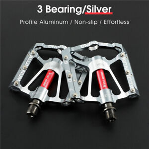 WEST BIKING 3 Sealed Bearing Bicycle Pedals Aluminum Cycling Bike Pedals 9/16 in