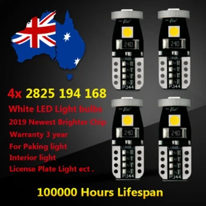 4x T10 LED white Parker Parking Light For Holden Commodore VE SS SSV SV6 VX VF T - Picture 1 of 11