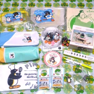 Pingu goods bulk sale: key chains, puzzles, ballpoint pens, etc. (rare item 1990 - Picture 1 of 20
