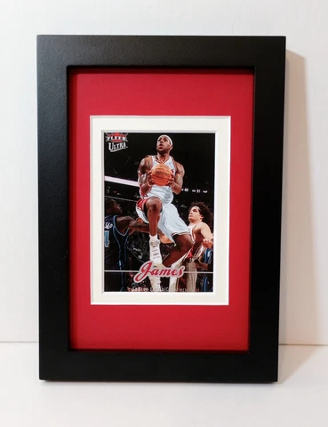 LeBron James Cleveland Cavaliers Display Custom Framed Basketball Card Plaque Cover