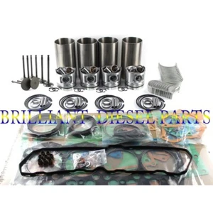 4JK1 Engine Overhaul Rebuild Kit For Isuzu Engine Pistons Liners Bearing Sets - Picture 1 of 1