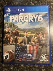 FarCry 5 (PS4) Video Game with Doomsday Prepper Pack