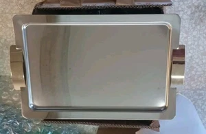 VASSOIO IN ACCIAIO INOX 18/10 - GIUGIARO DESIGN - 40X27 CM - Foto 1 di 2