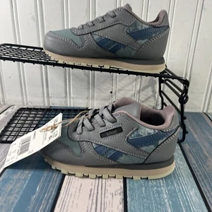 Reebok Classic Kids Sneakers Jurassic World 7Y US BLUE - HQ6270 - Picture 1 of 6