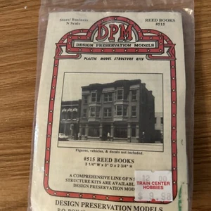 Design Preservation Models 51500 N Scale Reed Books Kit - Picture 1 of 2