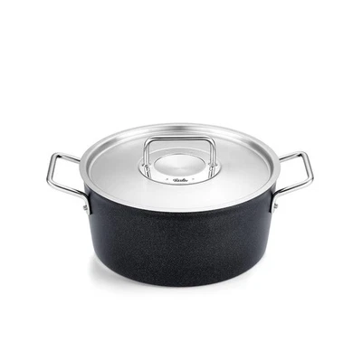 Fissler Adamant Stew Pot, 24cm, with Stainless Steel Lid, Gas and Induction Comp - Image 1 of 4