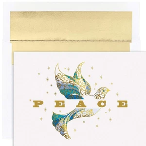 Holiday Collection Premium 15 Stück Boxed Embossed Cards with Foil-Lined Enve... - Bild 1 von 2