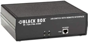 BLACK BOX SW1041A CAT6 A/B Network Switch Latching Ethernet RS-232 OPEN BOX - Picture 1 of 1