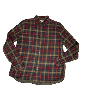 Carbon 2 Cobalt Mens Shirt Plaid Casual Preppy Workwear Outdoor Sz Large - Picture 1 of 5