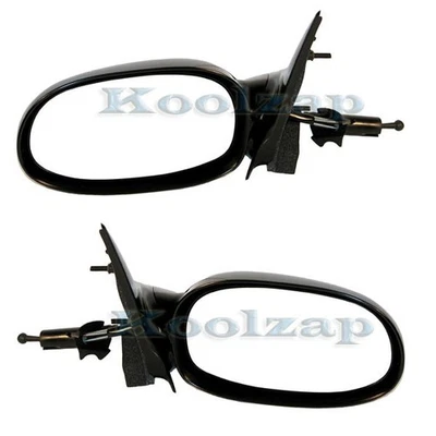 Espejo retrovisor manual-remoto con palanca para 00-05 Saturn serie L Foto 1 de 4