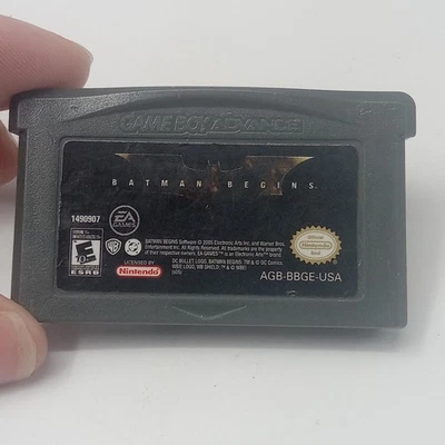 Nintendo Gameboy Advance Batman Begins GBA Cartridge Only Untested  - Image 1 of 4