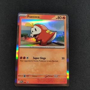 Fuecoco 002 Sv: Scarlet & Violet Promo Pokemon Tcg Holo Card Near Mint  - Picture 1 of 2