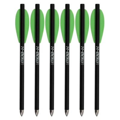 Pernos de carbono X-BOW FMA 6,5 pulgadas estándar paquete de 6 ideal para ballesta de pistola oLe - Imagen 1 de 3
