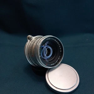 KMZ 1958 Baujahr! Objektiv Jupiter 8 f/2 50mm silber rot P Lens Mount M39 #5840421 - Bild 1 von 18