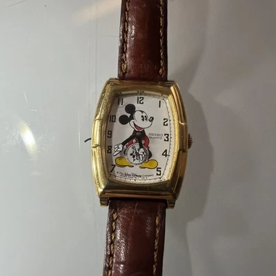 RELOJ MICKEY MOUSE VINTAGE AÑOS 80 SEIKO 2K02-5019 MUJER Foto 1 de 3