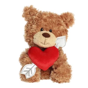 Aurora - San Valentín - 10" Follow Your Heart Oso Peluche Marrón - Imagen 1 de 5