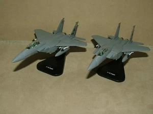 GE FABBRI 1:100 MODEL AIRCRAFT AMERICAN F-15 EAGLE JET BUNDLE - Picture 1 of 7