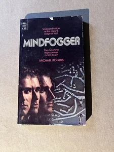 MINDFOGGER by Michael Rogers vintage 1976 Dell FIRST PRINTINGpaperback - Picture 1 of 3