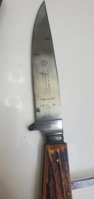 Vtg Puma-werk Handarbeit 3591 4Blade Original Waidmesser Hunting Knife W/Sheath - Image 1 of 4