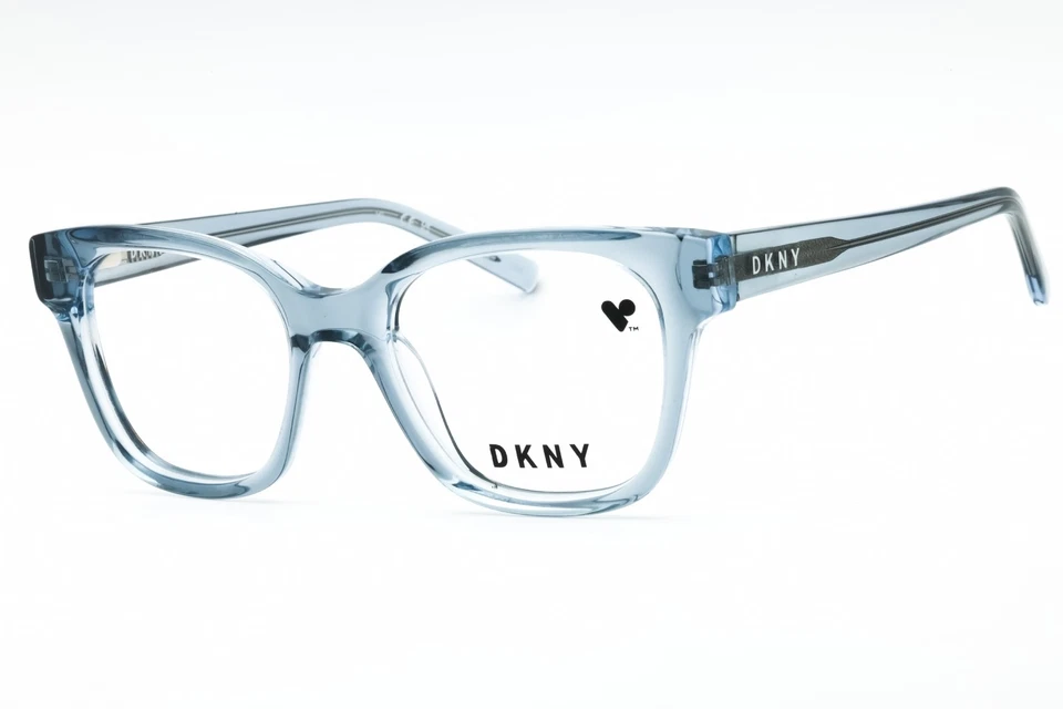 DKNY Women's 50 mm Blue Laminate Opticals DK5048-400 With Case