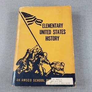 Elementary United States History Paul M. Roberts 1961 Revised Amsco - Imagen 1 de 8