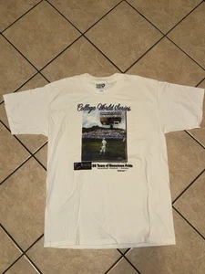 VTG 1999 College World Series Tee 50 Years Rosenblatt Stadium Prairie Graphics - Picture 1 of 4
