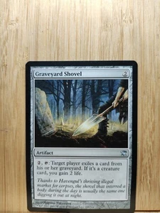 Magic The Gathering🏆 GRAVEYARD SHOVEL - Artifact 🏆MTG Card - Picture 1 of 1
