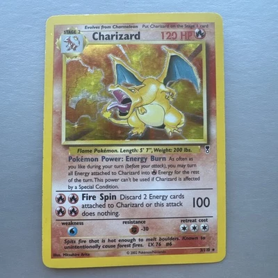 Pokemon TCG Card English Legendary Collection Charizard 3/110 Holo Rare - Image 1 of 4