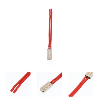 10pcs Useful Close Temperature Switch 130℃ Thermal Switch Temperature Protector - Image 1 of 4