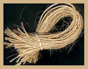 50 SCHNITT 14" BAUERNGARN FÜR HANGTAGS ODER ? RUSTIC PRIM - Bild 1 von 1