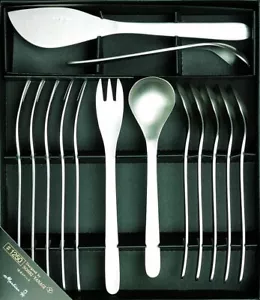 Sori Yanagi Fruit Spoon Fork 14 Sets Cutlery Set 14PCS F-14PC MADE IN JAPAN - Picture 1 of 1