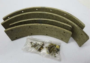 MB GPW Willys Ford Jeep G503 M38 M38A1 G740 G758 CJ2A CJ5 Brake Shoe Lining Set - Picture 1 of 1