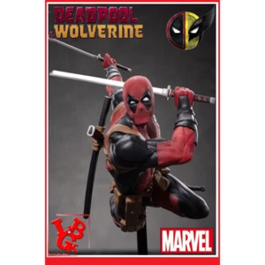 DEADPOOL Statue pvc Sega Marvel Comics Luminasta Figure Wilson wolverine # NEUF - Imagen 1 de 3